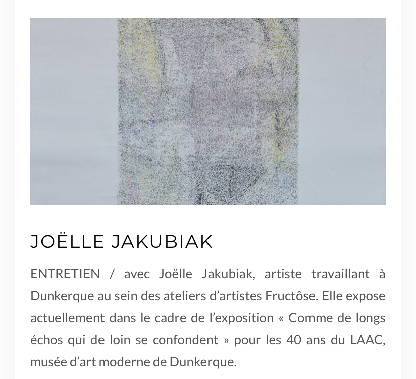 Quoi de neuf dans l'actualité de l'art contemporain cette semaine ? - mailchi.mp/pointcontempor…