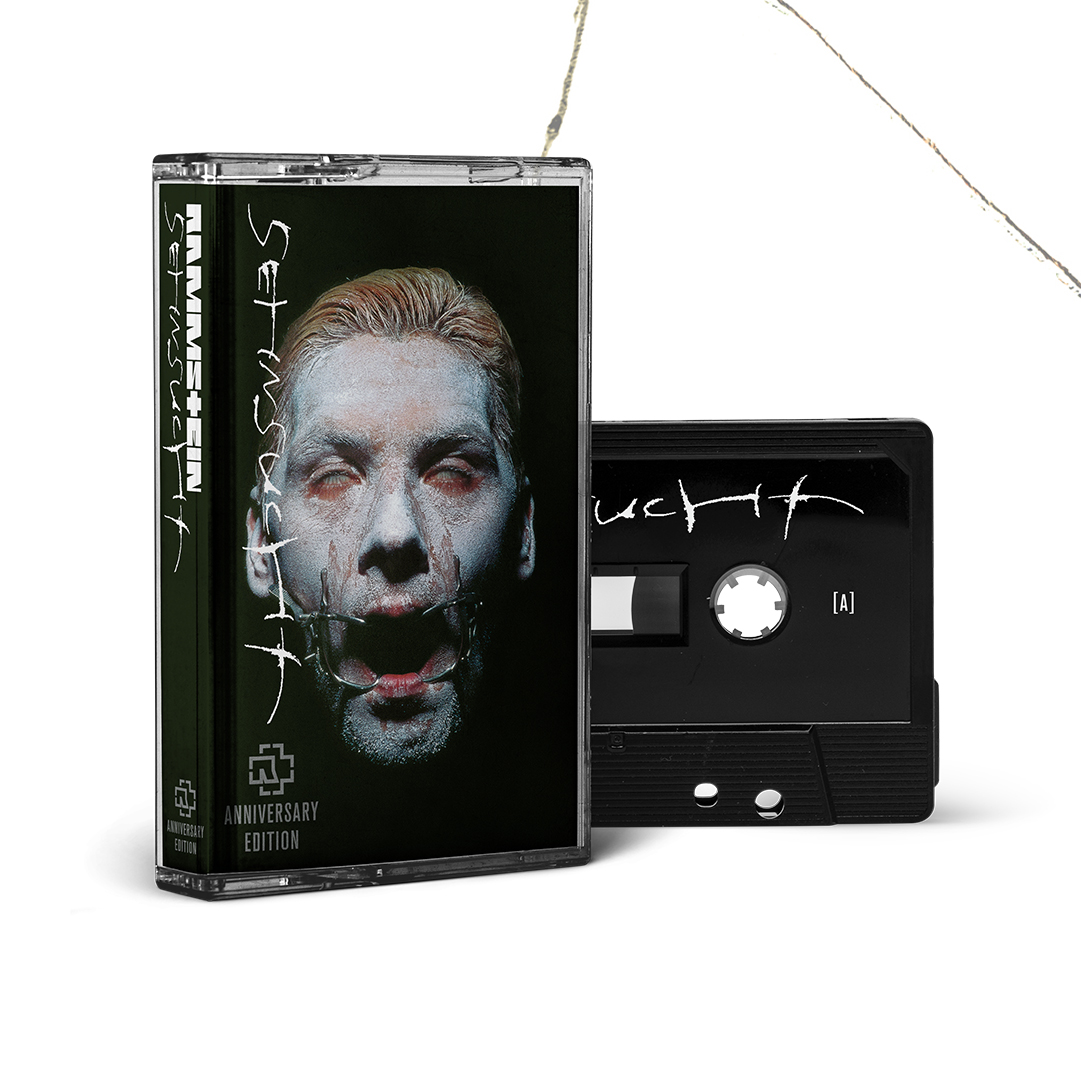 "Sehnsucht Anniversary Edition"! Rammstein's iconic album is available on white or black double-vinyl, on CD and even MC, each meticulously reworked and remastered. Get yours at: sehnsucht.rammstein.com