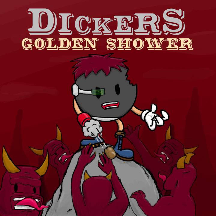 MitoGerbit's tweet photo. Dickers and the Golden Shower #Oplitak #Dickers #gaming #art #gamer https://t.co/qjnEFylG0t