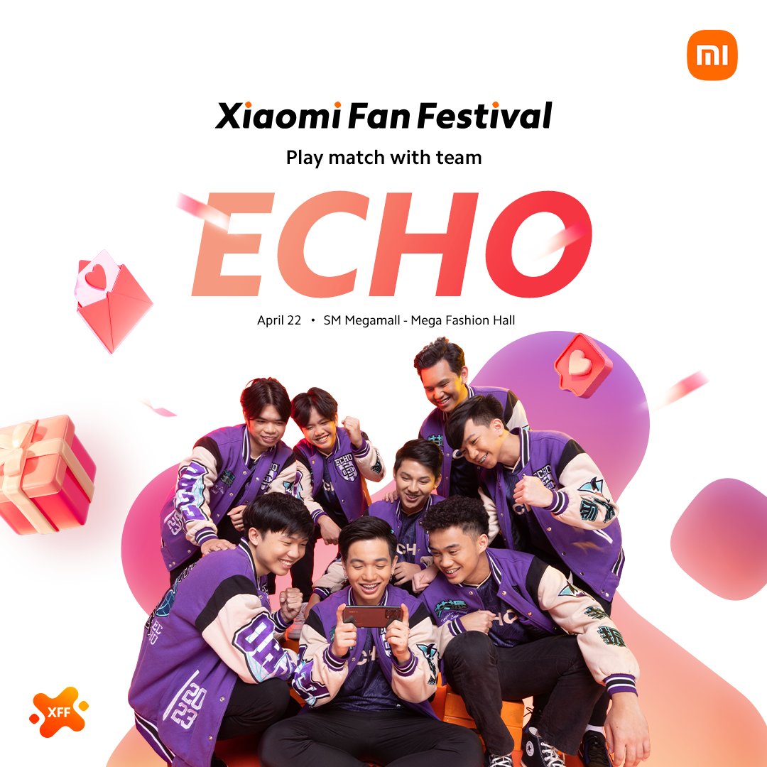 Xiaomi_PH's tweet photo. #XiaomiFanFestival2023 is happening in #Manila and #Pampanga for our Luzon leg. Witness performances from @bgyo_ph and a showmatch with @echophilippines  at the #XiaomiFanFestival2023! 

📍SM Megamall Mega Fashion Hall - April 22 to 23, 2023

Read more: https://t.co/e9SLGA68XR https://t.co/MeuPia2S0O