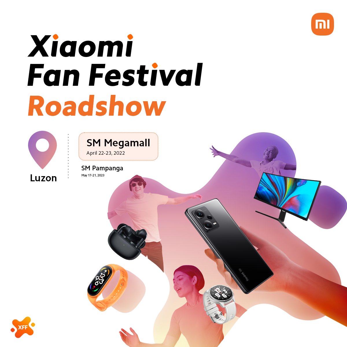 Xiaomi_PH's tweet photo. #XiaomiFanFestival2023 is happening in #Manila and #Pampanga for our Luzon leg. Witness performances from @bgyo_ph and a showmatch with @echophilippines  at the #XiaomiFanFestival2023! 

📍SM Megamall Mega Fashion Hall - April 22 to 23, 2023

Read more: https://t.co/e9SLGA68XR https://t.co/MeuPia2S0O