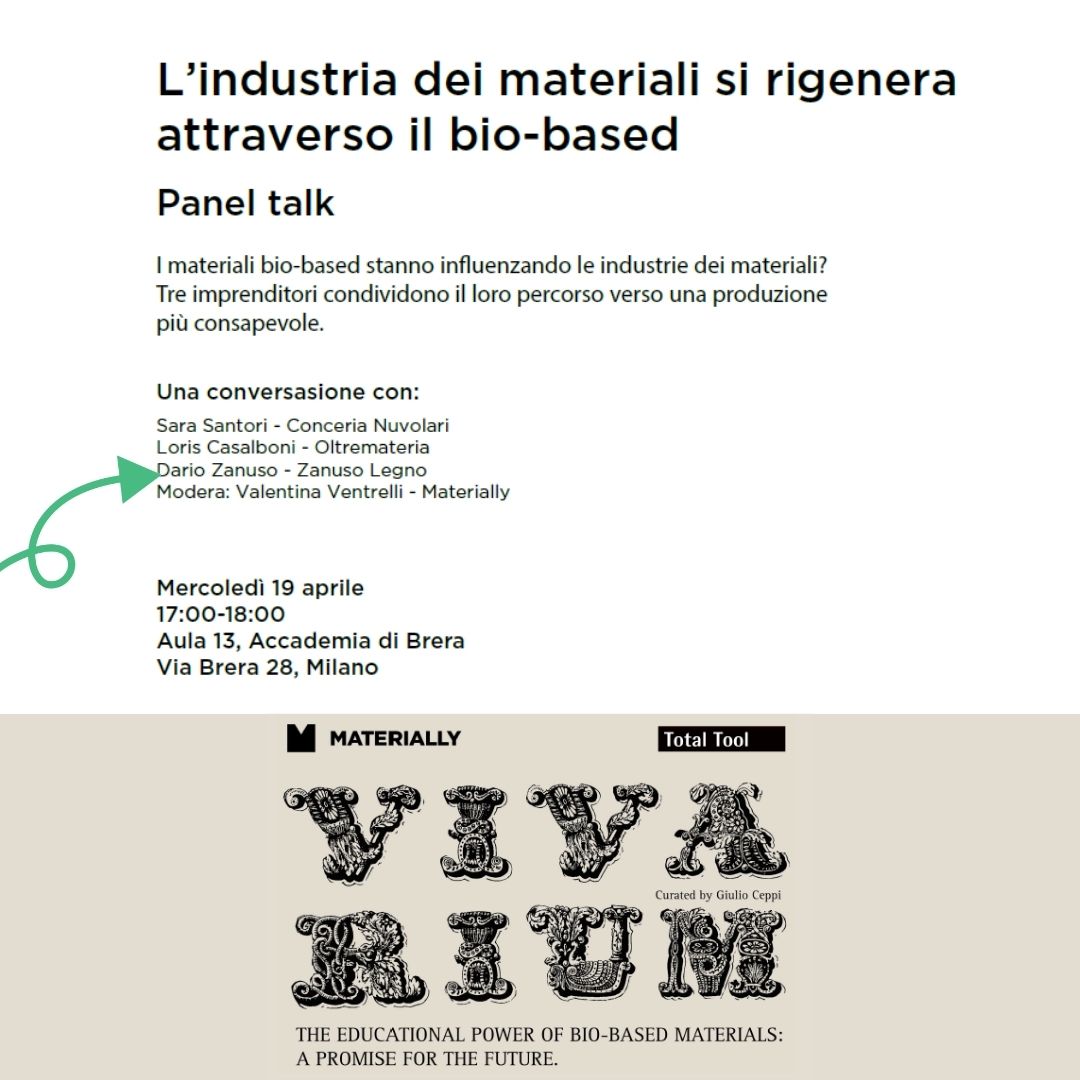 ZanusoLegno's tweet photo. Invito PANEL TALK Vivarium / ZANUSOlegno - https://t.co/l8p2V5hEG8 https://t.co/ofYzUdE9kF