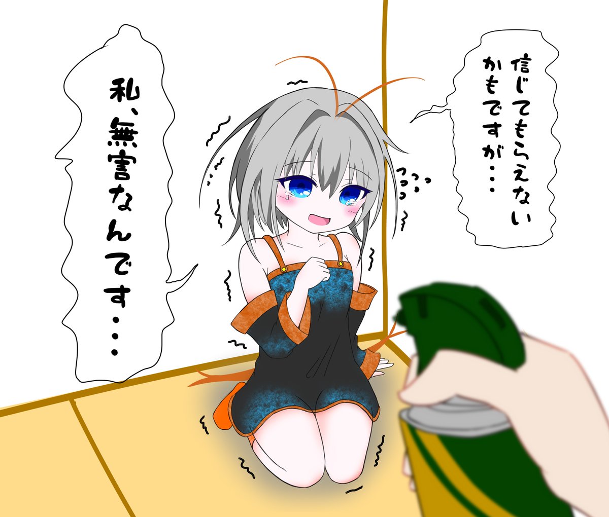 フナムシちゃん......
駄目だよ、家に入ってきちゃ。。。 
