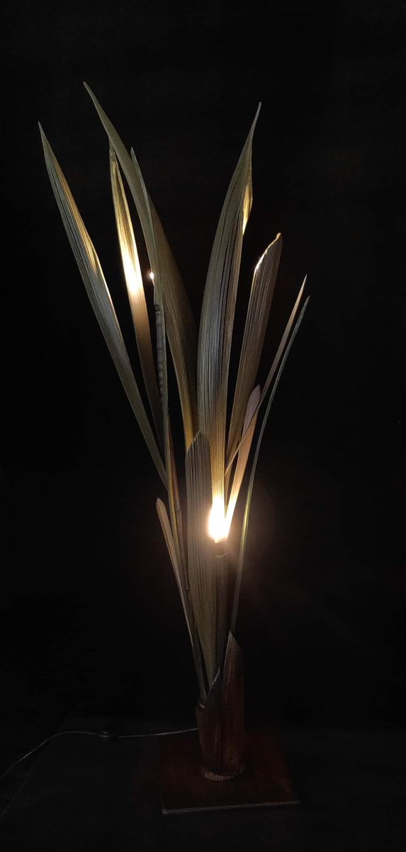 Ecocus_Piantane's tweet photo. #Lampada #piantana #ecocus modello #plant 
Colore verde con sfumature noce, tre lampadine #led base in legno e canne di bambù 
#design #ecosostenibile #arredamento #moderno #arredare #casa #lampade #piantane #catania #sicilia https://t.co/FI6W7FBwWd