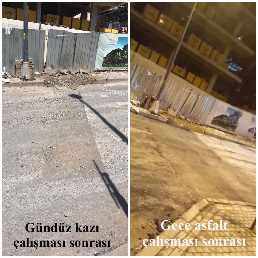 CKaanYAVUZ's tweet photo. Sen uyurken, senin için çalışanlar var bu şehirde!
Ana caddede yapılmış bir kazı çalışması sonrası, #AYKOME kararları gereği yol #asfalt kaplamasını, trafiğin olumsuz etkilenmemesi için #gece yapıyoruz.
👷🏻♂️🦺🚧🚚🚜⛏
#İstanbul #İBB #İSKİ #İSKİÜsküdarŞubeMüdürlüğü https://t.co/ev97SsWavR