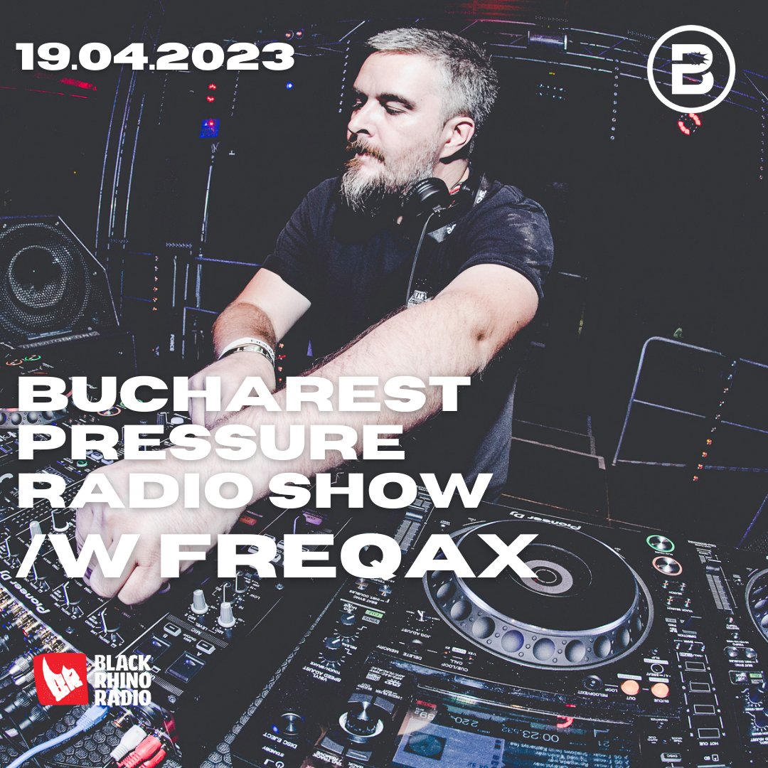 freqax's tweet photo. #BucharestPressure w/ #freqax &amp; #brusten is going live tonight on #BlackRhinoRadio
17-18 o'clock w/ Brusten
18-19 o'clock w/ Freqax
Listen here 👇
https://t.co/GFJM8IosVf https://t.co/dpyr4wwCvi