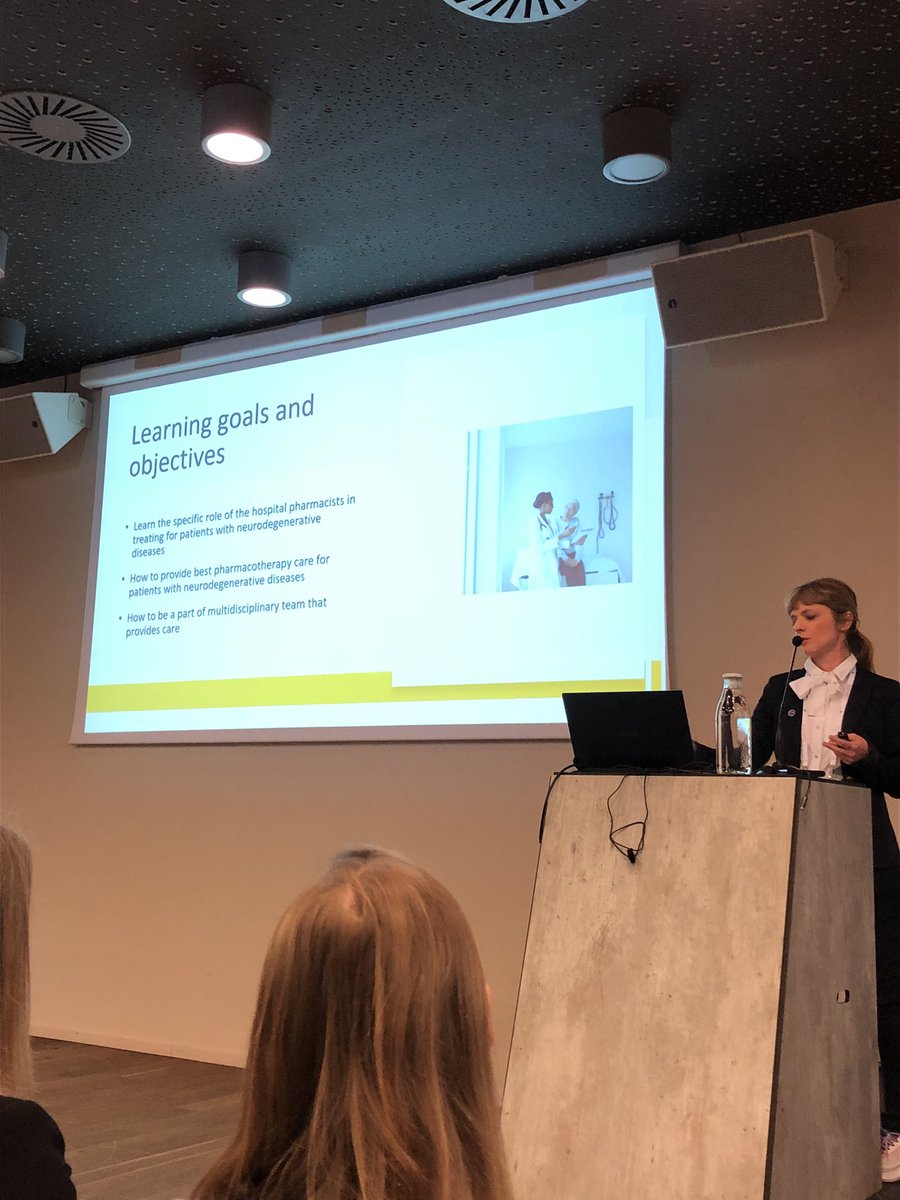 What is the role of Hospital Pharmacists in Neurodegenerative diseases?
Today we are learning about this important topic in the second symposium for the #AC23 with Dr Darija Kuruc Poje from <a href="/Eahp/">Eberhard</a>
#EPSA_AC23