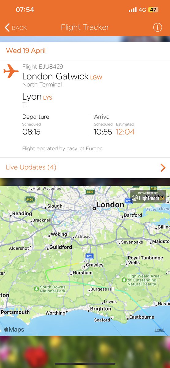 RichardPLingard's tweet photo. @Gatwick_Airport my plane is still sat on the ground and will be for sometime yet. Your staff won’t let me go through so that me and my son can get onto it. This is the second time your airport has completely let me down. https://t.co/DmTEGrmZXB