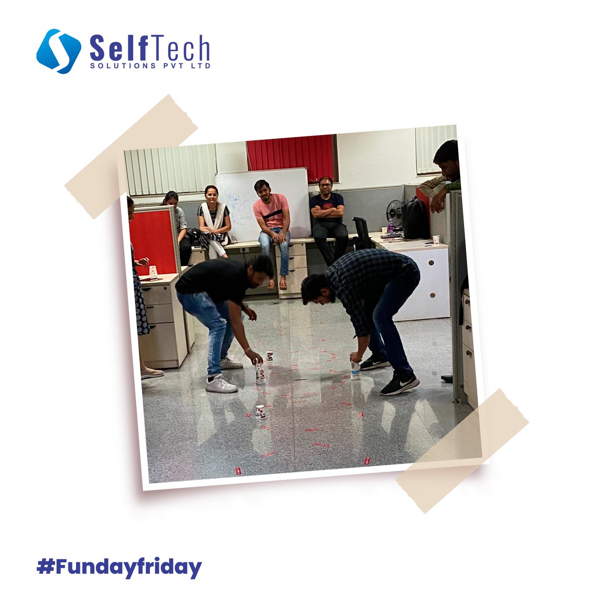 selftech_in's tweet photo. #Worklife is good especially on a #FRIDAY!  

Our #workplace transforms into a fun-filled playground where laughter, jokes.  

Before stepping into our #weekend, here’s a glimpse of our #Fridaymood where we let loose, shed our suits! https://t.co/DqML5tJsGh