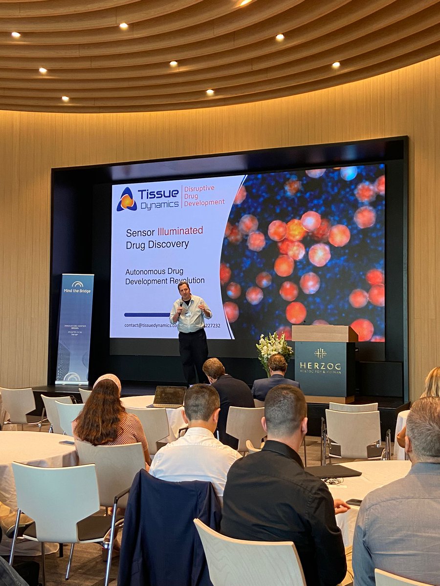 MindTheBridge's tweet photo. 👩🔬 What about the future of Synthetic Biology?
Let's investigate it now in #TelAviv with Prof. @YaakovNahmias, Founder @believermeats & Tissue Dynamics
#SSUMMIT23 #Israel #tech #startups #scaleup #cultivatedmeat #drugsdev #microtissues #Engineering #SyntheticBiology https://t.co/luQLpxB8xd
