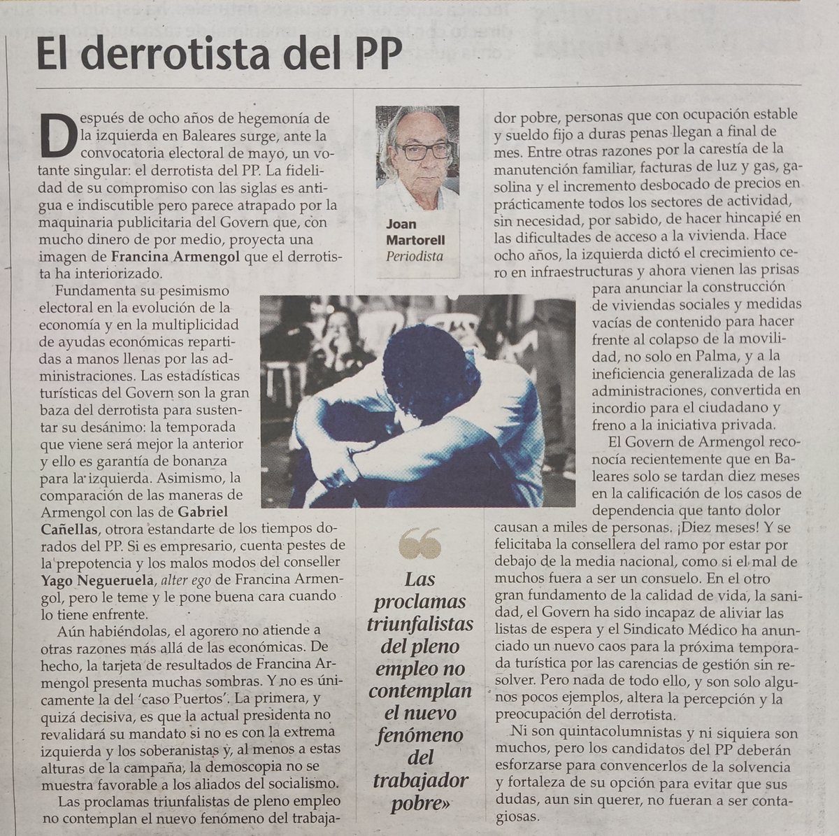 esRadioBaleares's tweet photo. El mejor análisis sobre la incorporación de independientes a las listas electorales y problemas que preocupan realmente a los votantes, con #MPelarda @educolom y #JFageda en @esRadio971 + artículo de #JMartorell en @UHmallorca
🟢https://t.co/JAxQyIcWsp
🟠https://t.co/x0m9kNLQDl https://t.co/9y1OhsmnfC