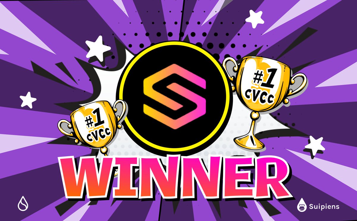 suipiens's tweet photo. 🎉Congratulations to @Somisxyz for winning the CVCC!
🏆 As a thank you, we're designing a special Somis character in the game Sui Jump. Stay tuned for more updates! 🚀
🕹Play #SuiJump here: https://t.co/KEqc4DBxBO https://t.co/bLawRsLWRF