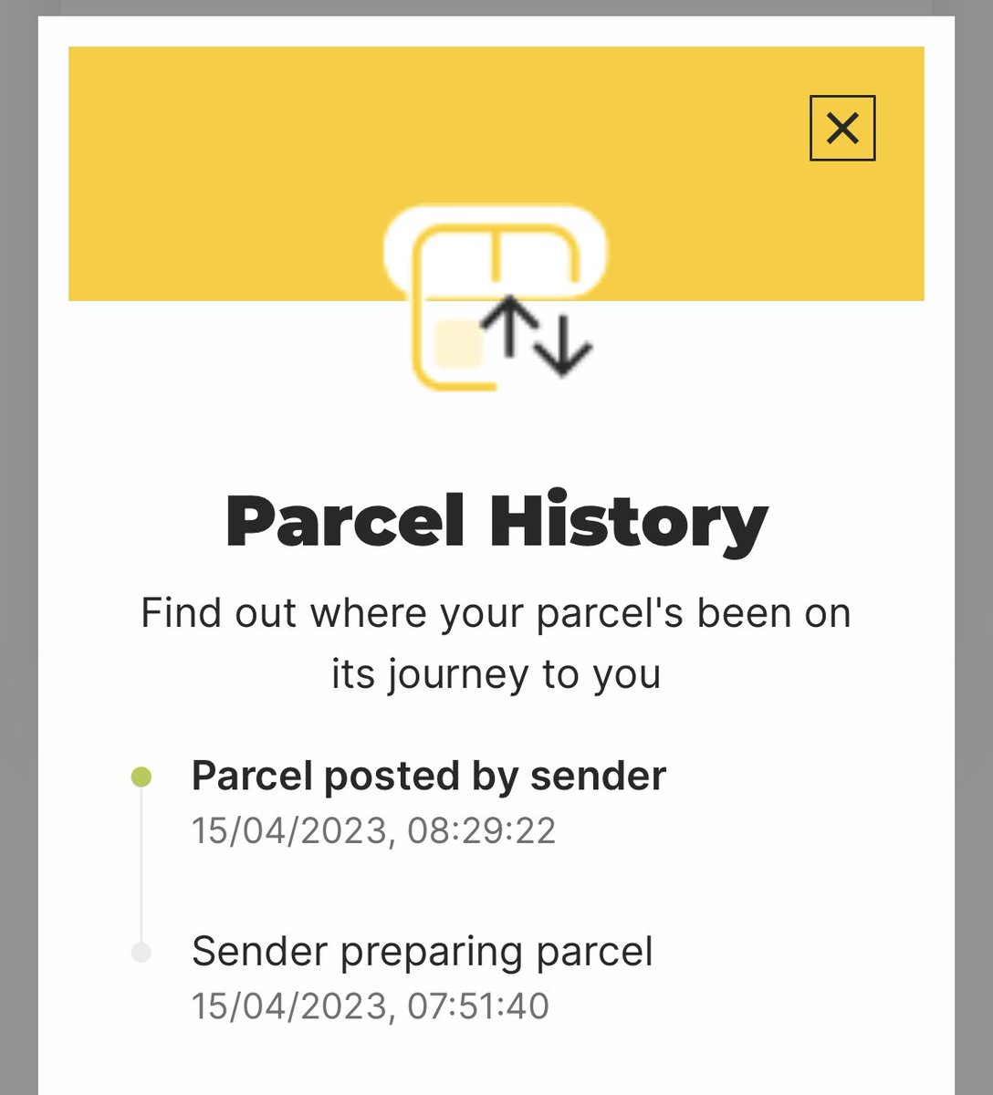 parkx19's tweet photo. @InPostUK any idea why my parcel has been sat for days without being collected? https://t.co/dFCINjEYhX