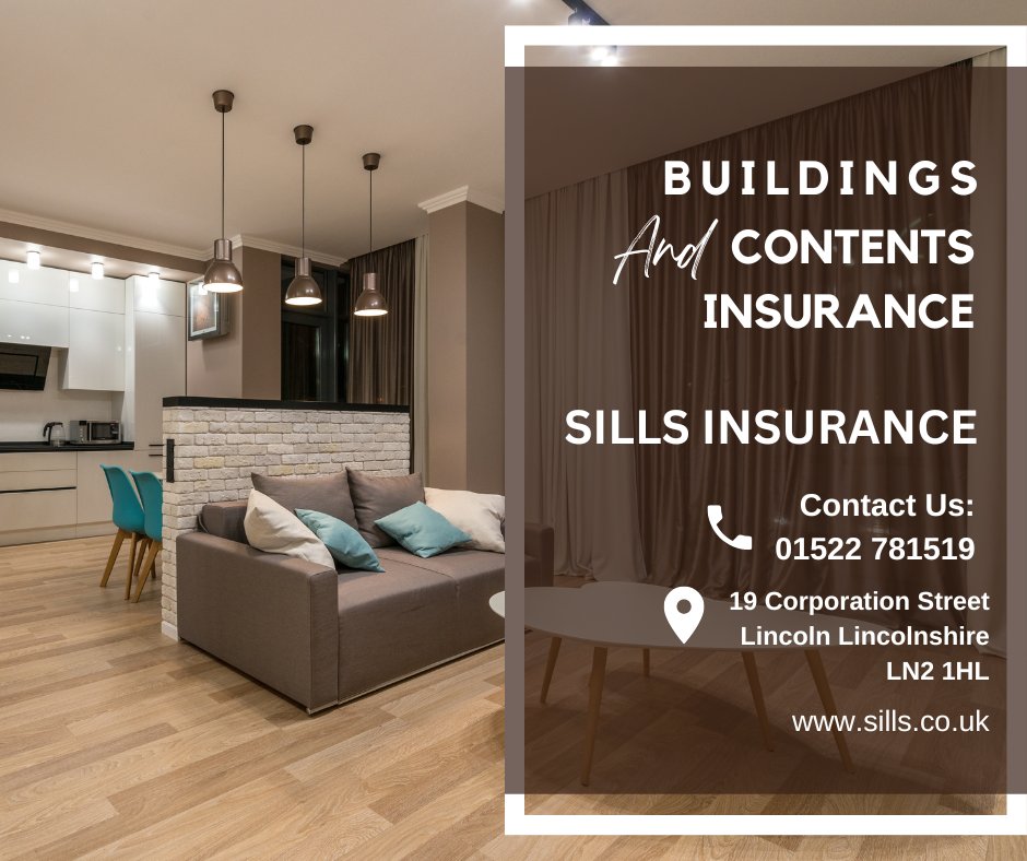 SillsInsurance's tweet image. Protect your biggest assets. Buildings and Contents Insurance from Sills Insurance, Lincoln, Lincolnshire. Call and speak with a member of our team (we are NOT a call centre) on 01522 781519 or visit us online at sills.co.uk  #sills #sillsinsurance