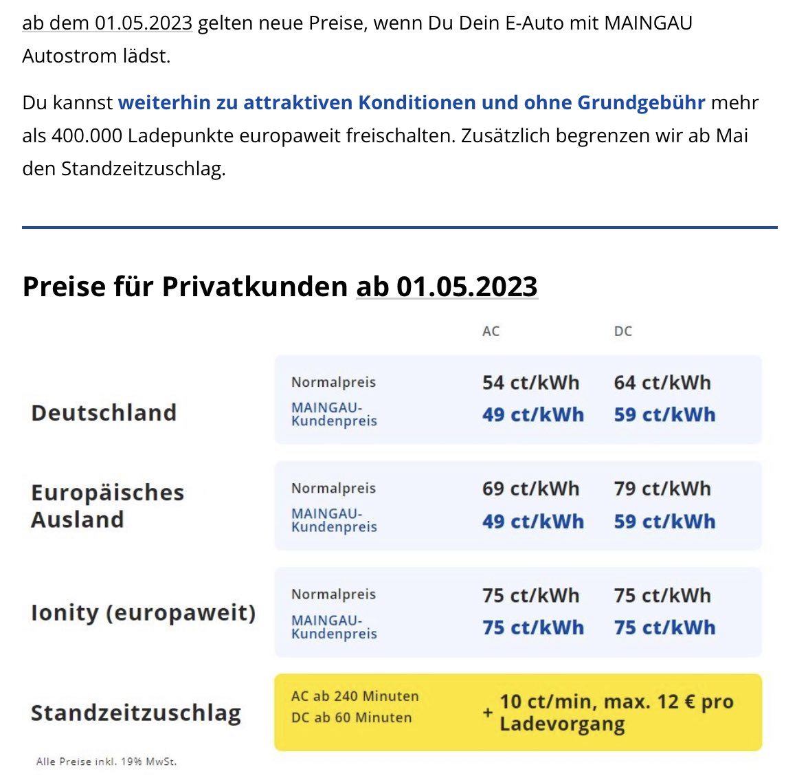 planwerk's tweet photo. Preiserhöhung #Maingau #Autostrom ab 01.05.2023 https://t.co/fUZd06iTp3
