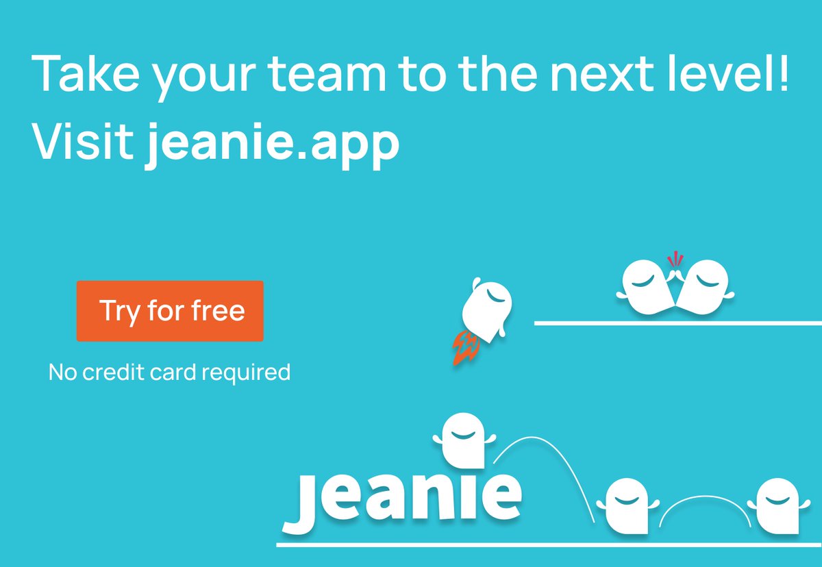 🚀Meet Jeanie: the ultimate all-in-one team collaboration tool!🌟 ✅Chat, video calls, files &amp; office in 1 tab✅Privacy-protected &amp; secure ✅Unlimited chat, video calls &amp; 10GB team storage

Get your account—no credit card needed!🎉 👉jeanie.app

#collaboration #teams