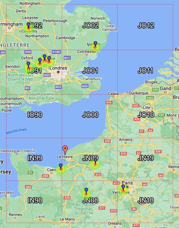 F1CBC's tweet photo. RSGB Contest QSO Map 1.3GHz UKAC for F1CBC
#Hamr #HamRadio #1296Mhz #QRP #10W_23els #BadConditions #Noise #QSB #Very_Weak_Signals #QRTat2115TU #WetEnvironment #DifficultWithAP
https://t.co/oamwoXkZSQ https://t.co/OCgBU2U2NF