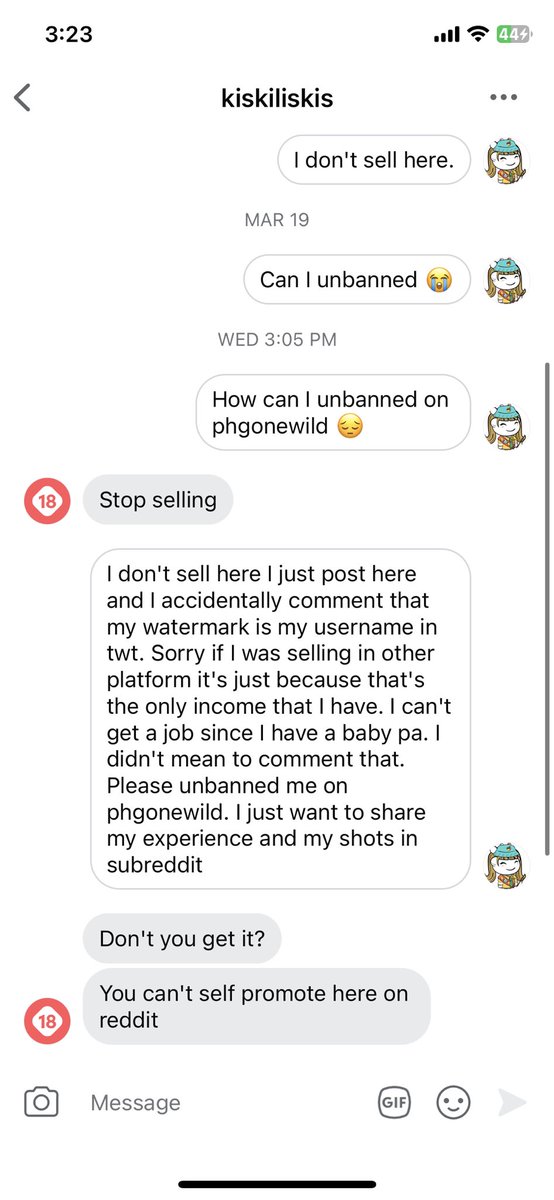 cocomallowslut's tweet photo. May nabroke ako na rules sa phgonewild and nagpapa unbanned ako then yan sinabi 🥹di naman ako nagself promote sa subreddit na yan eh. Namention ko lang na twt username ko yung nasa post.Pero matagal na akong member dyan and sa gc hshs ang sama lang na minura ako ng admin/owner😞 https://t.co/9Ak1DfprGN