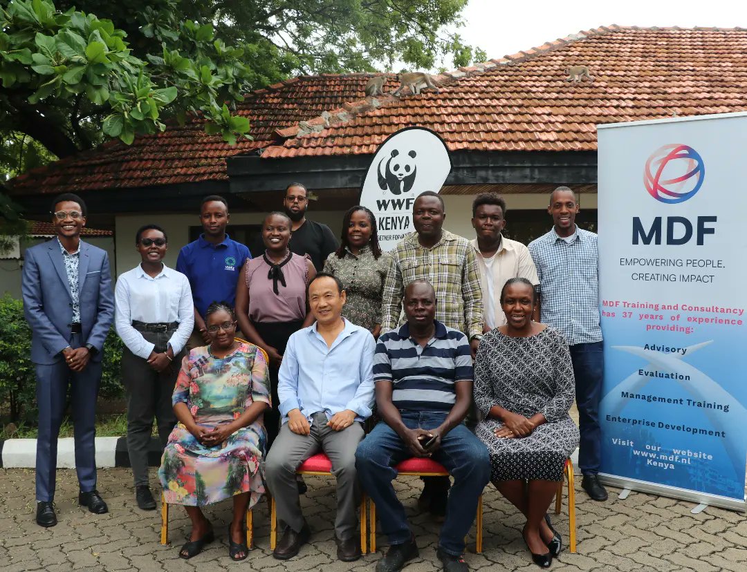 WWF_Kenya's tweet photo. WWF-Kenya has officially launched the Danida Market Development Partnerships #WastetoValue Innovation Challenge. Eight enterprises consisting of collectors, sorters/aggregators and recyclers in Mombasa have been selected for a year-long learning session to help them advance their plastic recycling business ventures for improved business results. For the next 1 year, WWF-KENYA will be working with MDF Training & Consultancy Eastern and Southern Africa (MDF-ESA) and CrossWise Works to provide business training support to the promising enterprises to be investor ready through design thinking. The enterprises selected are : Pollucare Cleaners, Sarumbo Waste Solutions,  Sisters of Galilee Enterprise, Discover Brands , Rintz Industries Ltd,  Plastsafi, Double Noman Co Ltd,  Yucheng Investments Ltd.