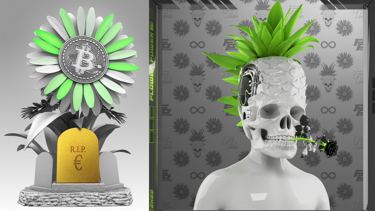 Keopsolas's tweet photo. The @btcflower NFT collections combines the rebellious spirit of punk with the delicate charm of flowers, creating a digital collectibles that's truly one-of-a-kind 🌼💚☠️🩶
#ICP #FlowerPower #PinneaplePunks #NFTs #Ethereum #BTC https://t.co/M5zecP70tr