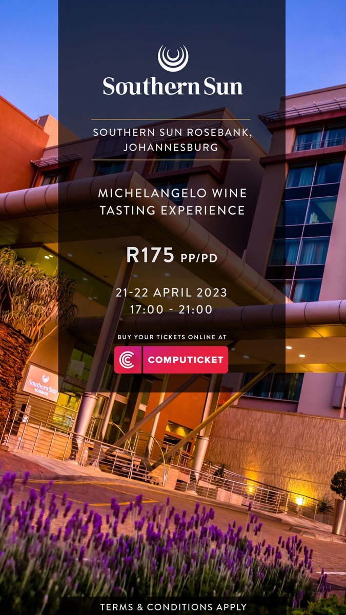 AslinaWines's tweet photo. HEY FAMILY📷We will be in Johannesburg this weekend for the Michelangelo Wine Tasting Experience.  Don't forget to get your tickets at Computicket: https://t.co/zjWa88nYIr...

Can't wait to see you! 📷
#WineTasting #AwardWinningWine #Joburg https://t.co/nY2JYO9zcD