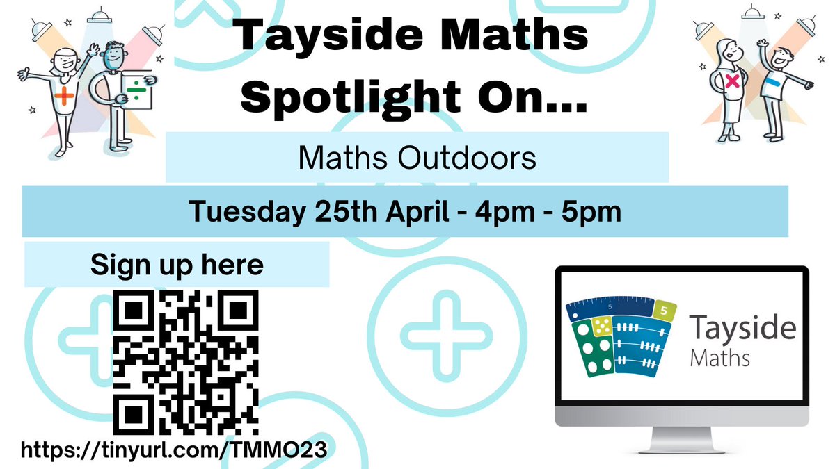 We're looking forward to our next Spotlight On Session next week. Sign up using the link below! @SchoolAngus @LfSAngus @MrsSMaths @pkcnumeracy @DundeeNumeracy @Korenth69