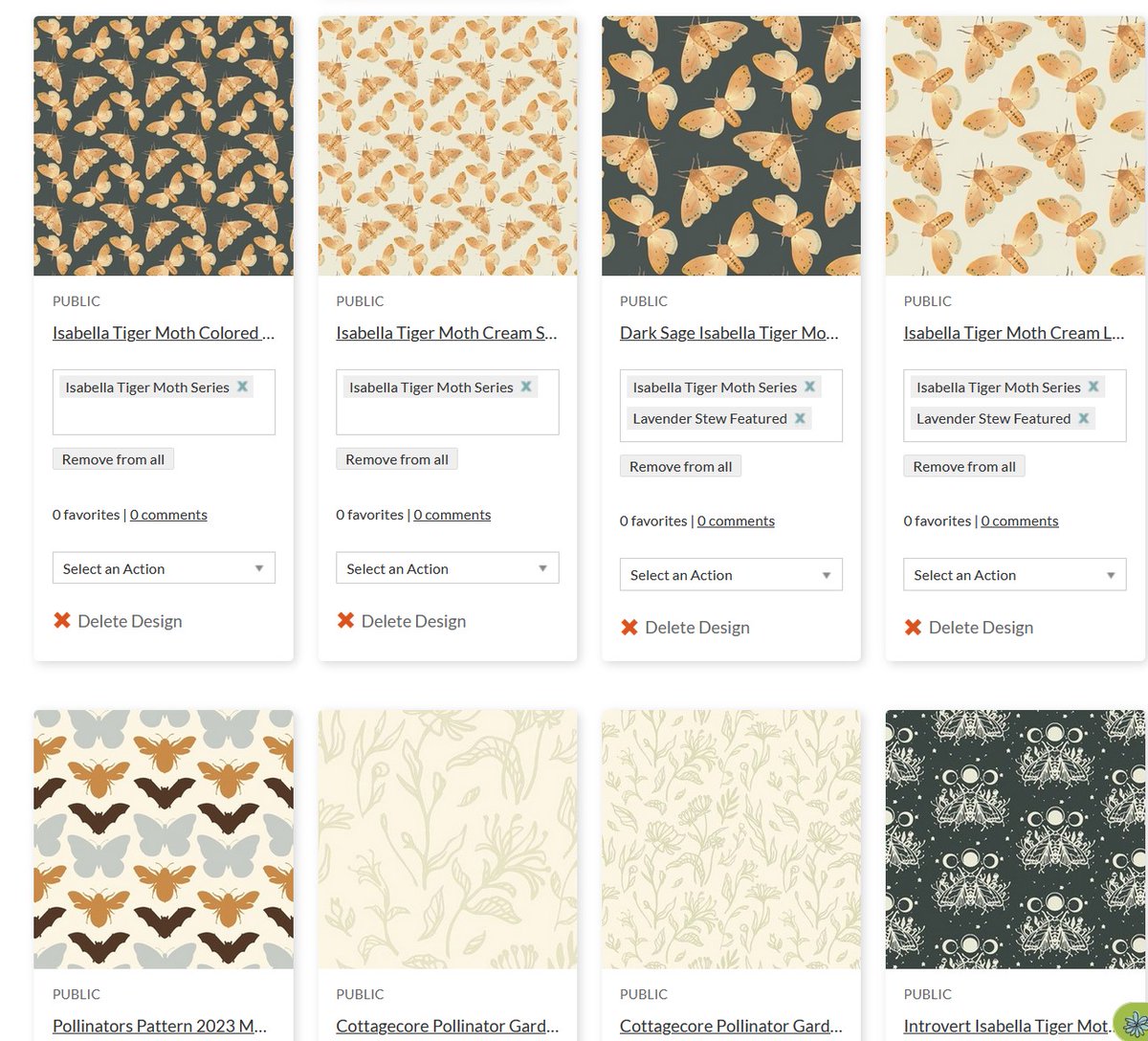 Lavender_Stew's tweet photo. Can you tell I'm getting obsessed with surface pattern design? Check out the full swatch art on my #kofi page!

https://t.co/8LaZ6aBXXw https://t.co/F7fzDr5by2