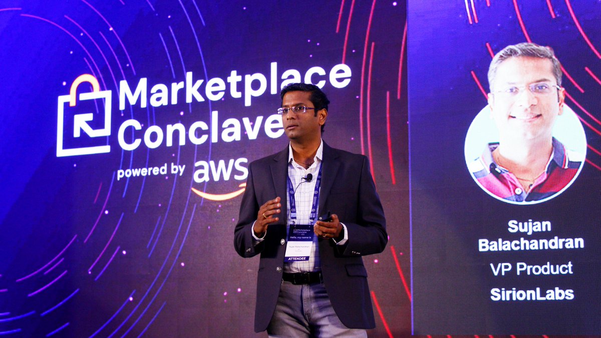 mpconclave's tweet photo. Sujan Balachandran - VP Product, SirionLabs sharing his valuable insights on "The Digital Transformation of Procurement" at the Marketplace Conclave 2023 in Bengaluru!

#marketplaceconclave2023 #awsmarketplace #mpconclave https://t.co/XL9NiFXmM2