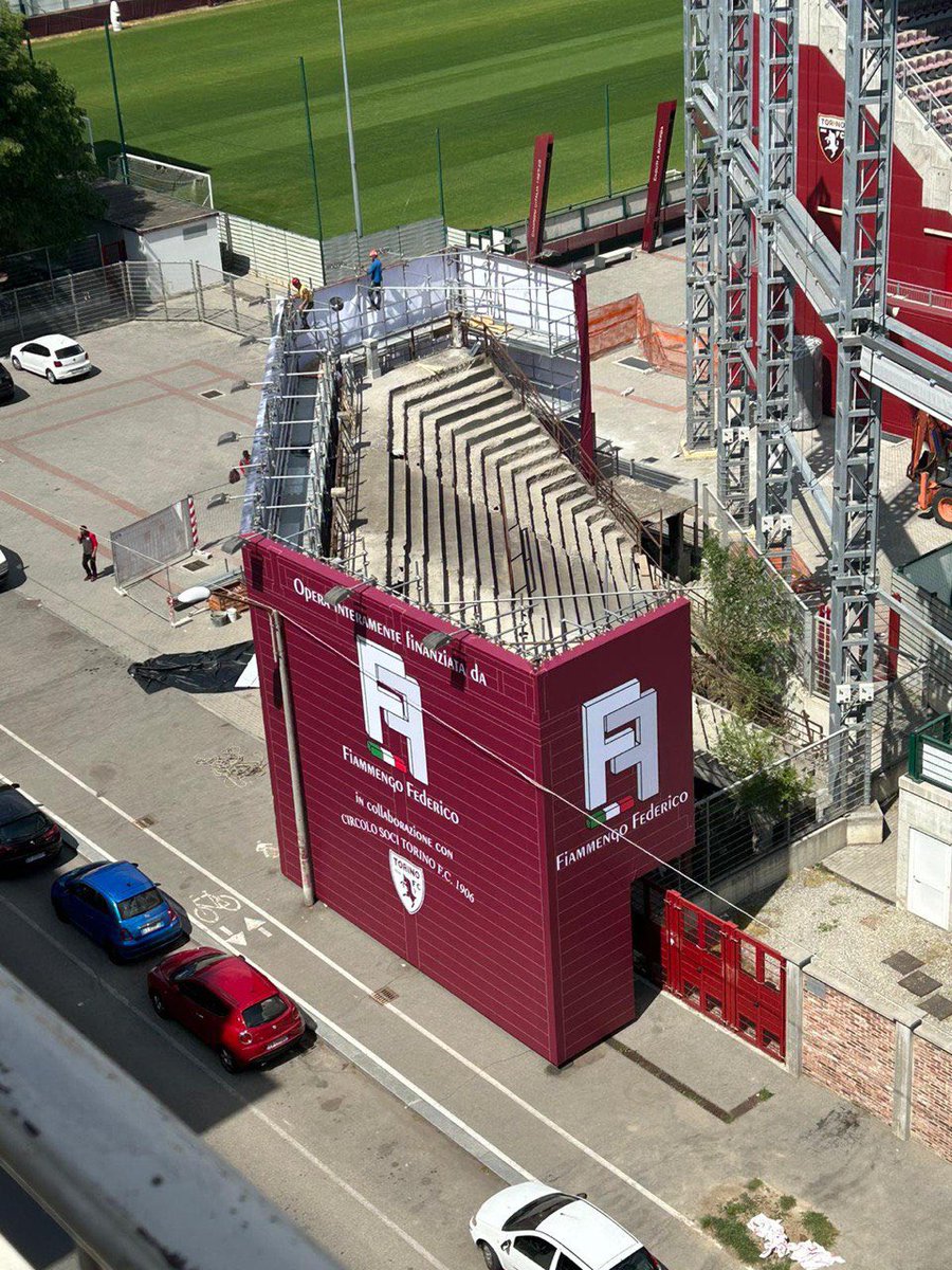 FSFiladelfia's tweet photo. Il cantiere visto da una prospettiva insolita https://t.co/FD7R0e6PTp