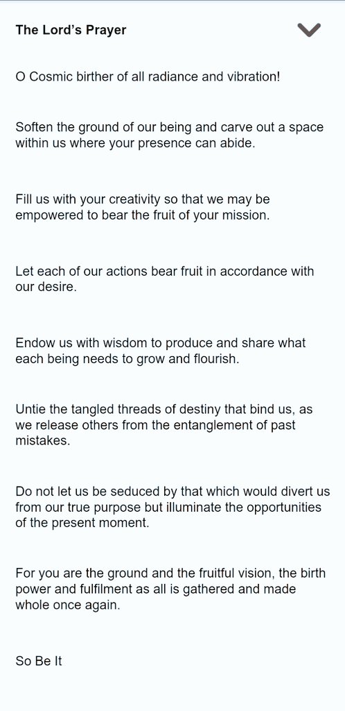 BlxkACE's tweet image. If many christians have known this version of our Lord&apos;s prayer, I personally think, christianity would have been different. #streetknowledge