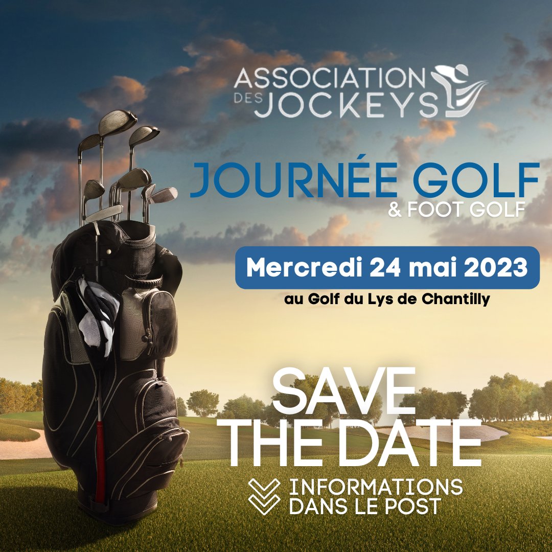assojockeys's tweet photo. Vous n'avez toujours pas noté la date dans votre agenda ? ⛳
🔜 La journée Golf c'est le mercredi 24 mai !

𝐓𝐚𝐫𝐢𝐟𝐬
Green Fee + soirée : 70€
Soirée seule ou Green Fee : 40€
𝐈𝐧𝐟𝐨𝐬 
Thierry Thulliez : 06.07.66.67.67
Thierry Gillet : 06.86.97.30.03 https://t.co/9VSaPyDag1