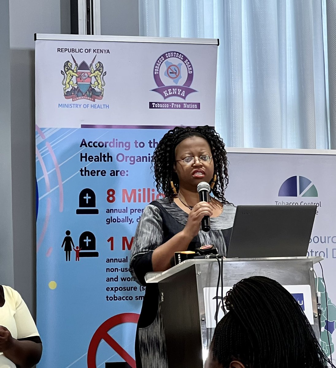 ElvinaMajiwa's tweet photo. 📣 Public Health Forum Ongoing 

Rachel Kitonyo-Devotsu @RKitonyo1  
#TobaccoControl Advisor working on the Tobacco Control Data Initiative #TCDI program https://t.co/fl5mNQ1Ib9