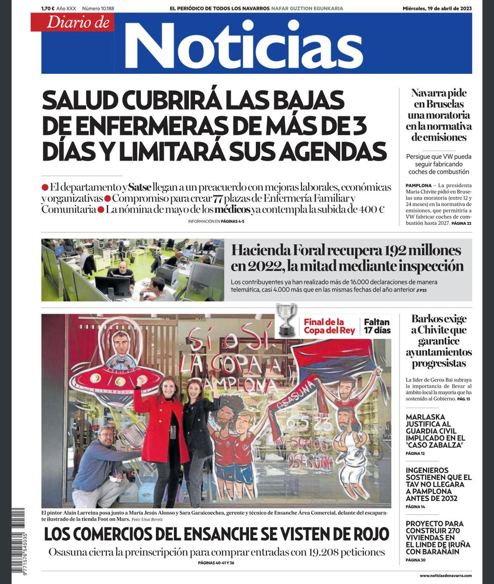 Asociación empresarios Ensanche-Lezkairu Pamplona tweet media
