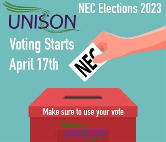 This week UNISON members start to receive ballot papers for National Executive elections. All members are encouraged to take part...
