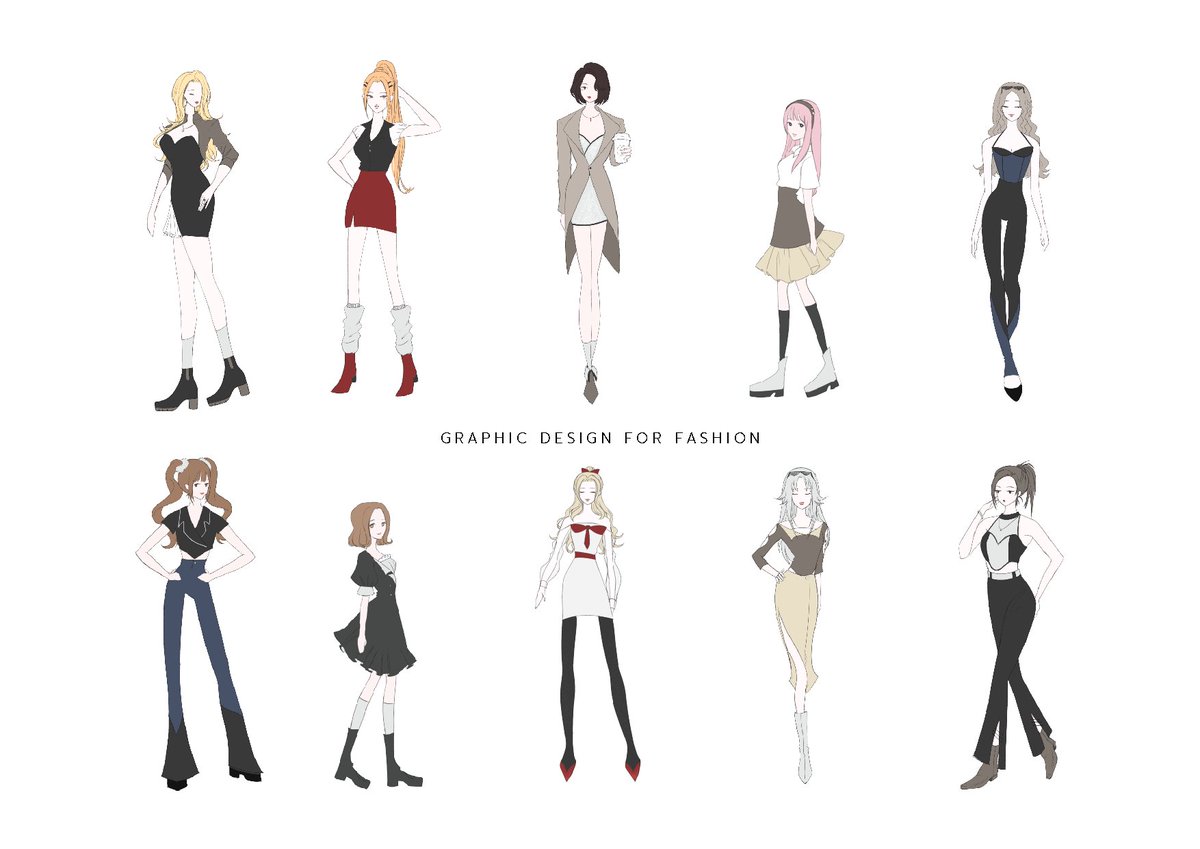 Y4_YII's tweet photo. Fashion Design class 
Concept - Badass working women 🖤

 #ycollected https://t.co/kkmMYIlNg3