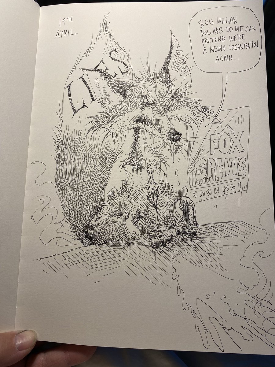chrisriddell50's tweet photo. Five years…a sketchbook of political drawings. https://t.co/q7kmgLZGhf