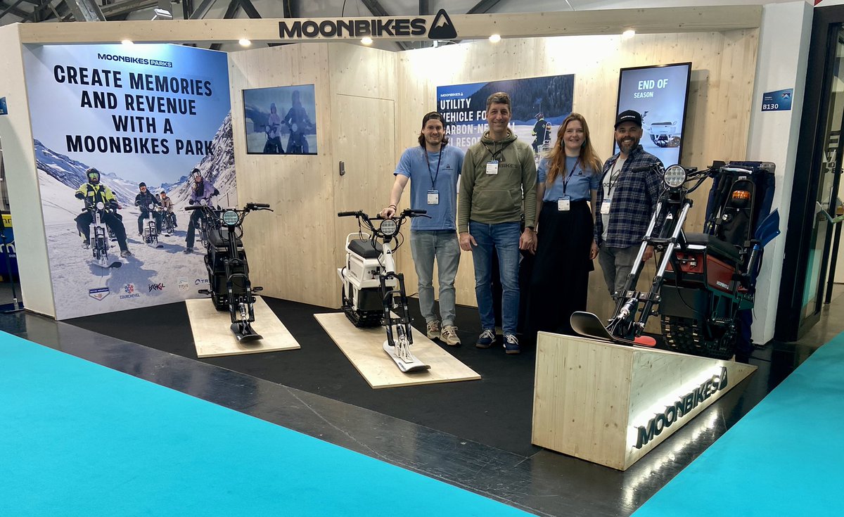 #INTERALPIN23 here we are. 🇦🇹
The MoonBikes Team is waiting for you ! 🚀
Hall B1 - Booth B130