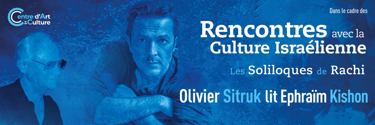 ⏰ Mercredi 19 Avril, <a href="/Oliviersitruk/">Olivier SITRUK</a> sera l'invité dans le 15h-16h30 de <a href="/CyrielleSarahCo/">Cyrielle Sarah Cohen</a>, pour la lecture sur Ephraim Kishon dans le cadre des « Rencontres avec la culture israélienne » du 24 avril au 4 mai, au Centre d’art et de culture Juive à l’Espace Rachi.