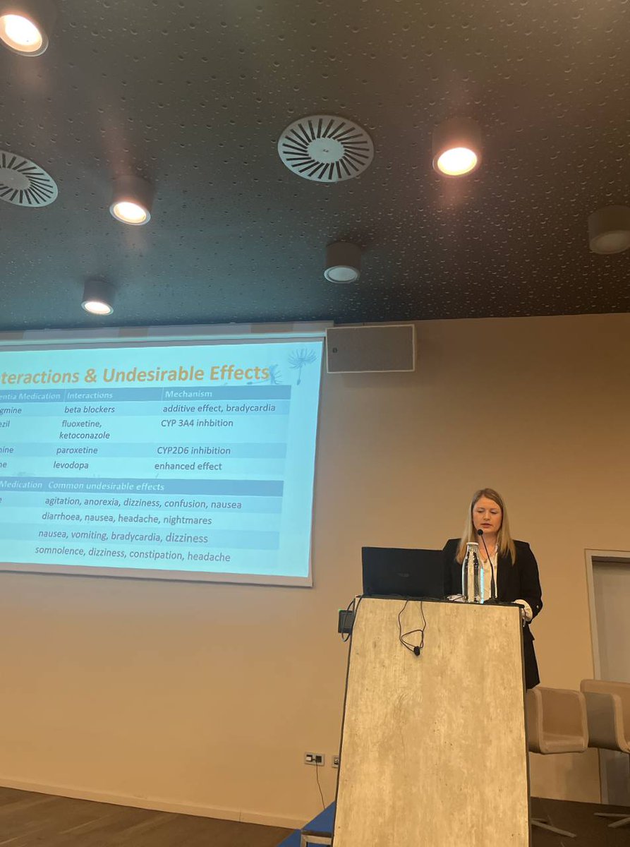 #EPSAAC23 | Monika Firer, MPharm has presented about the role of public pharmacists in the treatment of Neurodegenerative Diseases.

💊During the presentation we learned about different methods and tools that we can utilize as pharmacists, supporting patient treatment.
#Symposium