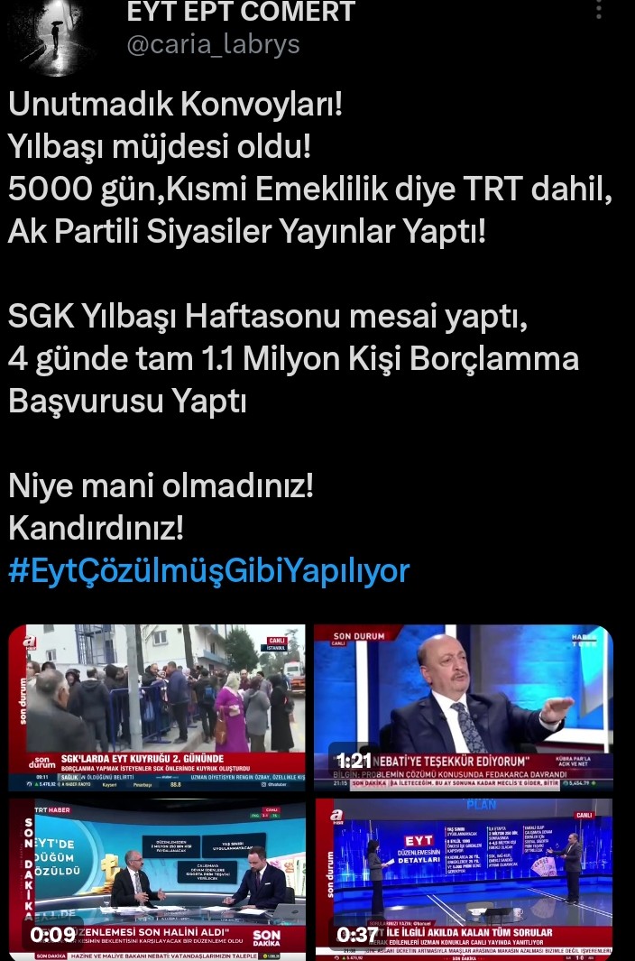 14mayis sana oy yok 💡 <a href="/AKPartiTBMMGrup/">TBMM AK Parti Grup Başkanlığı</a>
#5BinVeKısmiŞafakSayıyor