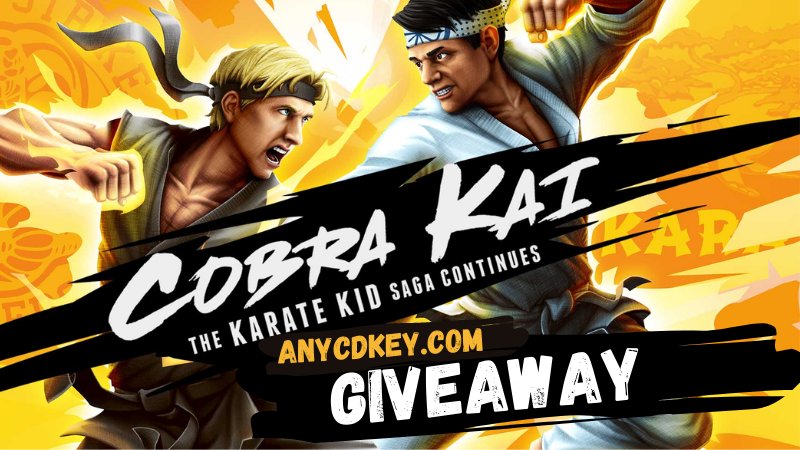 🎁 Cobra Kai: The Karate Kid Saga Continues GIVEAWAY 🎁

Explore the Karate Kid universe across missions with characters and enemies from the show!

Rules to enter:
✅Follow me & @anycdkey
✅Retweet & Tag 1 friend

⏳ Ends in 3 days
#Giveaway  #FreeGames #Steam #FreeGameKeys