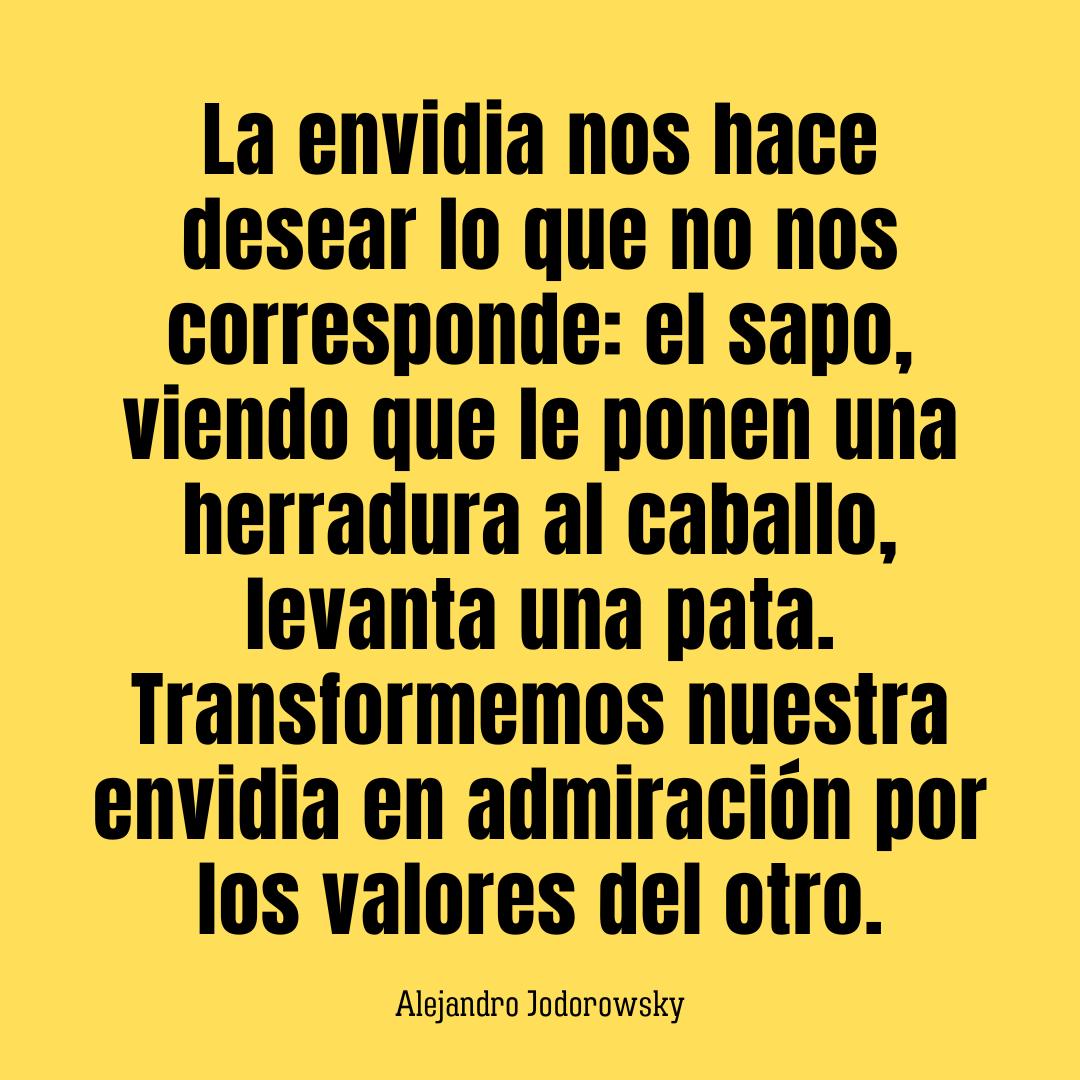 alejodorowsky's tweet photo. La envidia... https://t.co/kSqtuNibxT