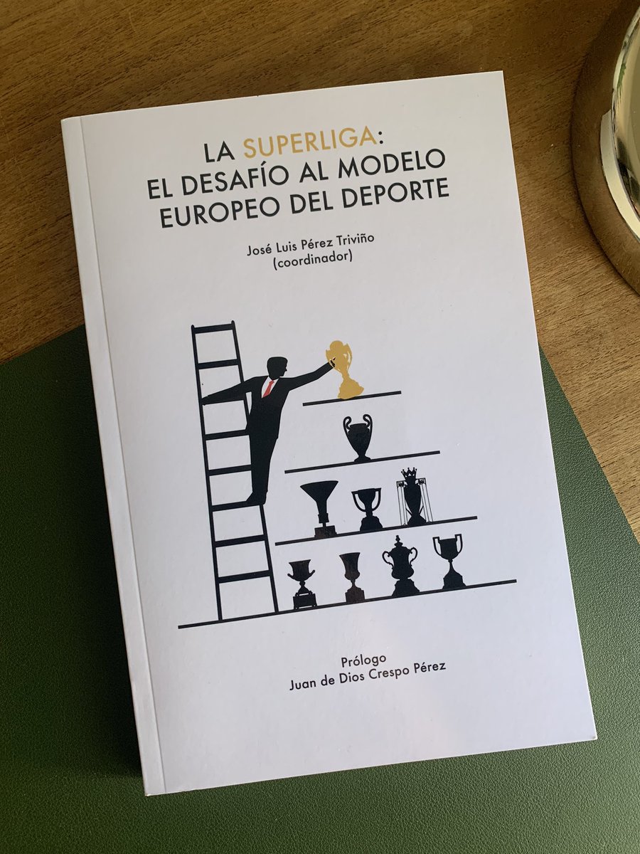 Ya está publicado “La Superliga: el desafío al modelo europeo del deporte”. 

Una obra colectiva coordinada por @JLPerezTrivino que recoge los análisis de diferentes autores, incluyendo <a href="/10_Rod_J/">J.R.</a>, Alberto Palomar, Raúl López y servidora.

Ya disponible en: amazon.es/Superliga-desa…
