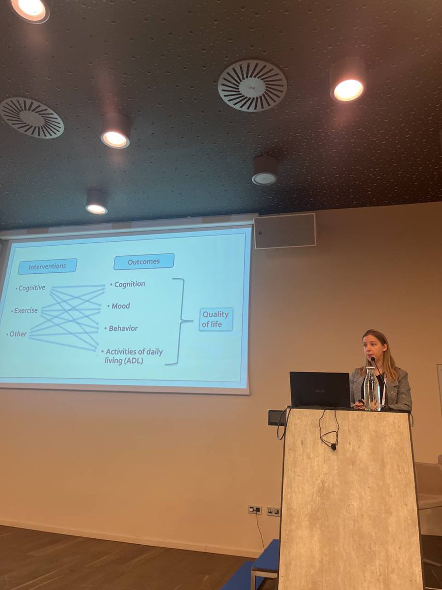 #EPSAAC23 | 🗣️ Andreja Špeh is highlighting that It is important to recognize the role of caregivers in :

▫️Providing emotional support and assisting with daily living.
▫️Offering adequate support and recourses to both individuals with dementia and their caregivers.