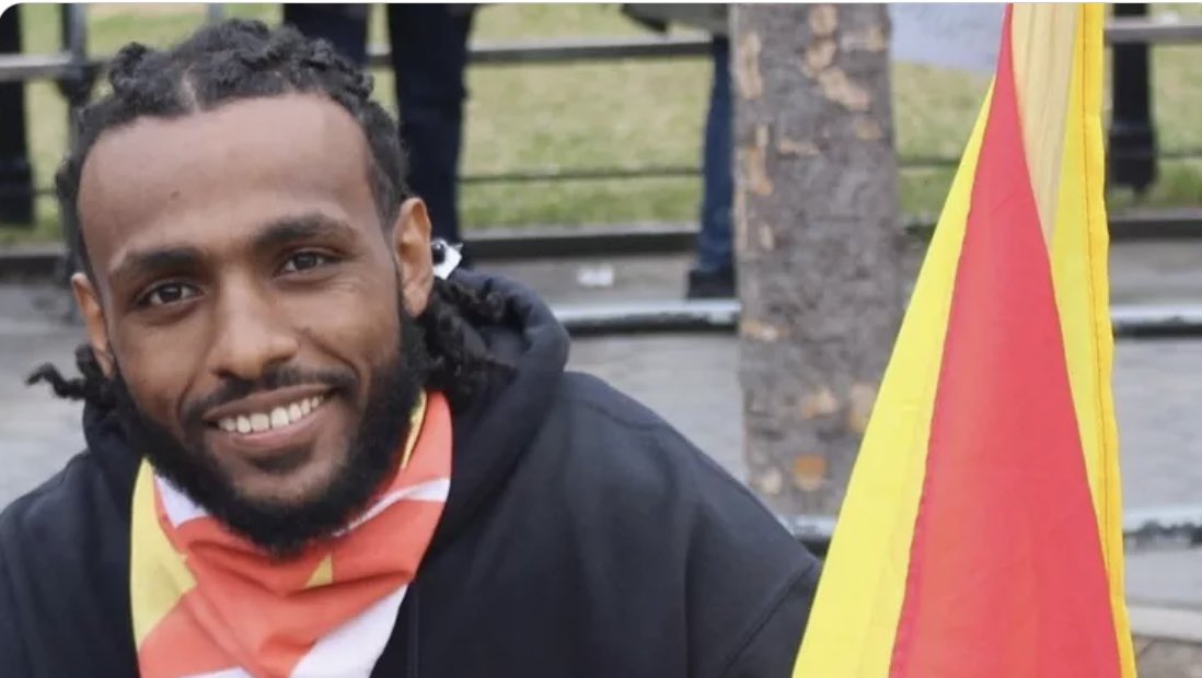 OmnaTigray's tweet photo. It is with heavy hearts that we share news of the passing of our beloved brother and community organizer, Aelaf Yfru (@aelaf_t). Aelaf was a devoted advocate for Tigray, working relentlessly to raise awareness. He was brilliant, patient, and cared deeply for humanity. https://t.co/QgA1jN9323