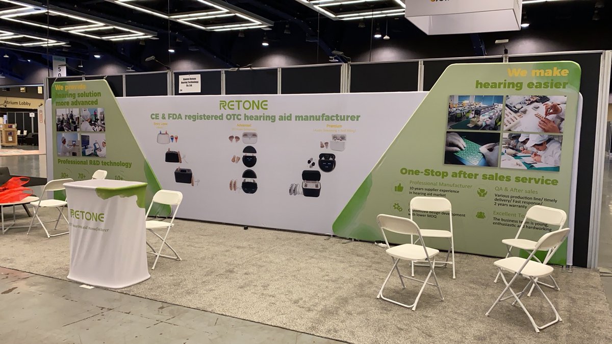AAA Expo Seattle # meet with #Retone hearing booth #234# April 19-22nd