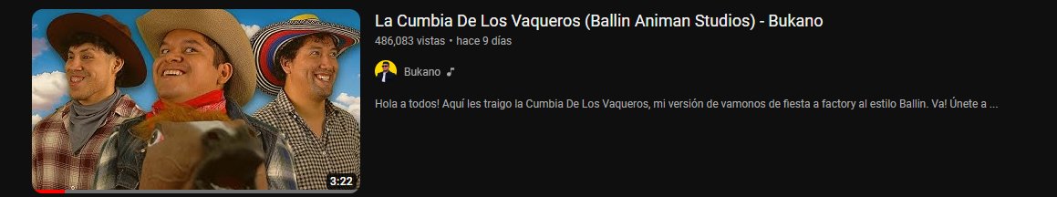 La Cumbia De Animan Studios - song and lyrics by Bukano