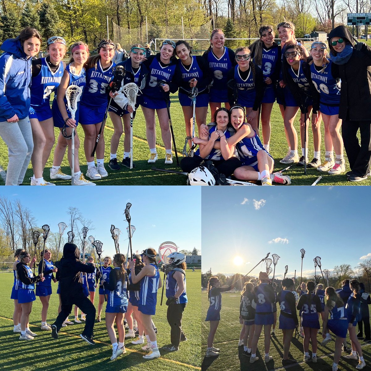 KRHS_Lax_Coach's tweet image. A special congratulations to JV for earning their first win of the season with just 22 seconds left on the clock! They outscored Villa Walsh 8-7!! #krhslax2023 #jumpforjoy
