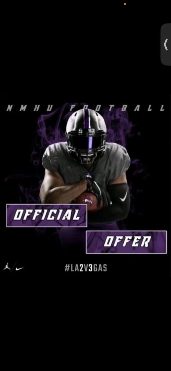 Jaxon Wienbar (@jaxwienbar2) on Twitter photo Beyond blessed for a opportunity at the Division 2 level with a offer from NMHU ๐ฏ!! <a href="/NMHUFootball/">NMHU Football</a> <a href="/bob_jerdee/">Bob Jerdee</a> <a href="/coachFreese26/">Fernando Reese</a> @Coach_free1992 <a href="/CoachMyers80/">Garrett Myers</a> Beyond blessed for a opportunity at the Division 2 level with a offer from NMHU ๐ฏ!! <a href="/NMHUFootball/">NMHU Football</a> <a href="/bob_jerdee/">Bob Jerdee</a> <a href="/coachFreese26/">Fernando Reese</a> @Coach_free1992 <a href="/CoachMyers80/">Garrett Myers</a>