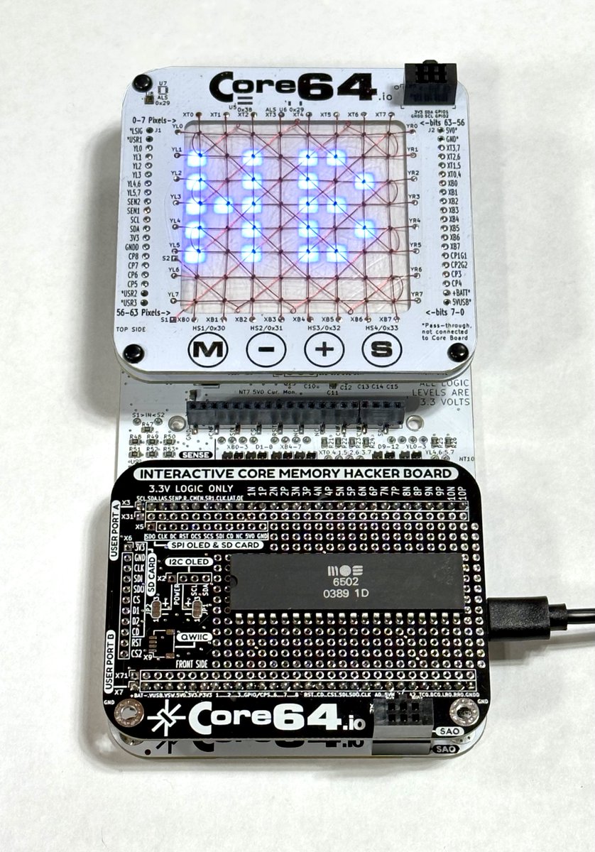Hacker Boards available to use with the updated Core64 Kit (V0.8)... not including 6502... core64.io/buy